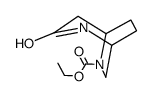 1-Boc-3,9-diazabicyclo[4.2.1] heptan-4-one结构式