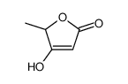 (R)-4-hydroxy-5-methylfuran-2(5H)-one structure