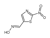 2-nitro-thiazole-5-carbaldehyde oxime Structure