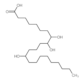 Docosanoic acid,8,9,13-trihydroxy- structure
