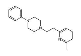 1-[2-(6-methylpyridin-2-yl)ethyl]-4-phenylpiperazine Structure