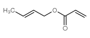 CROTYL ACRYLATE structure