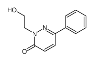 2-(2-hydroxyethyl)-6-phenyl-3(2H)-pyridazinone Structure
