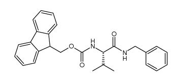 N-Fmoc-L-valine benzylamide结构式
