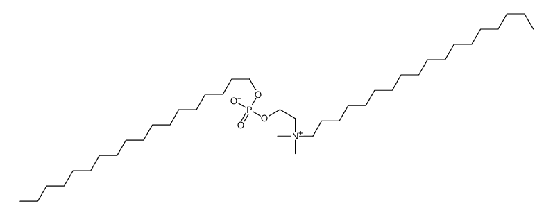 2-[dimethyl(octadecyl)azaniumyl]ethyl octadecyl phosphate Structure