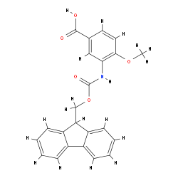 Fmoc-3-氨基-4-甲氧基苯甲酸图片