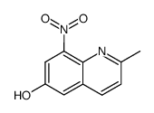 2-methyl-6-hydroxy-8-nitroquinoline Structure