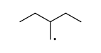 2-ethyl butyl radical Structure