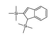 trimethyl-(1-trimethylsilyl-1H-inden-2-yl)silane结构式