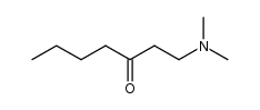 1-dimethylamino-heptan-3-one结构式