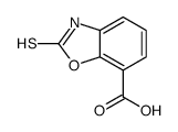 2-Mercapto-benzooxazole-7-carboxylic acid structure