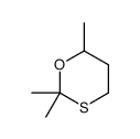 2,2,6-trimethyl-1,3-oxathiane结构式