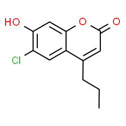 6-Chloro-7-hydroxy-4-propyl-2H-chromen-2-one图片