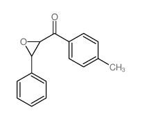 Methanone,(4-methylphenyl)[(2R,3S)-3-phenyl-2-oxiranyl]-, rel- structure