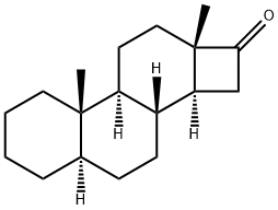 D-Nor-5α-androstan-16-one structure