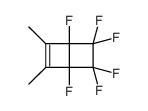 1,4,5,5,6,6-Hexafluoro-2,3-dimethylbicyclo[2.2.0]hex-2-ene Structure