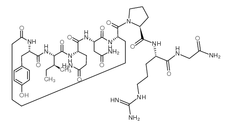 [1,6-Aminosuberic acid]-arginine-Vasotocin Structure