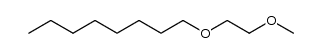 2-methoxyethyl octyl ether Structure