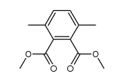 dimethyl 3,6-dimethylphthalate Structure