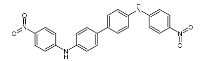 N,N'-bis-(4-nitro-phenyl)-benzidine Structure