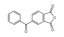 4-Benzoylphthalic anhydride Structure