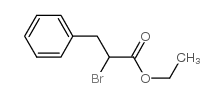 BENZENEPROPANOIC ACID,A-BROMO-,ETHYL ESTER结构式