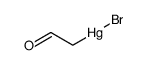 α-bromomercury acetaldehyde Structure