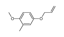 4-(allyloxy)-1-methoxy-2-methylbenzene Structure