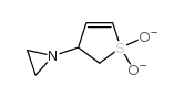 3-(aziridin-1-yl)-2,3-dihydrothiophene 1,1-dioxide结构式