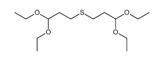 bis-(3,3-diethoxy-propyl)-sulfide结构式