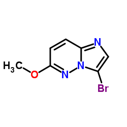 3-Bromo-6-methoxyimidazo[1,2-b]pyridazine Structure