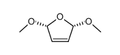 cis-2,5-dimethoxy-dihydrofurane结构式