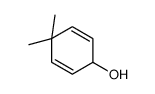 4,4-dimethylcyclohexa-2,5-dien-1-ol结构式