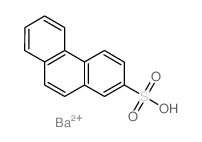 2-Phenanthrenesulfonicacid, barium salt (2:1)结构式