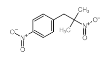 Benzene,1-(2-methyl-2-nitropropyl)-4-nitro- structure