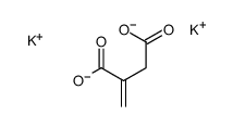 dipotassium,2-methylidenebutanedioate Structure