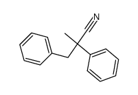 α-benzyl-α-methylphenylacetonitrile Structure