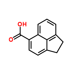 1,2-Dihydro-5-acenaphthylenecarboxylic acid structure