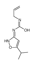 1-(5-propan-2-yl-1,2-oxazol-3-yl)-3-prop-2-enylurea结构式