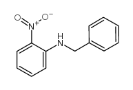 N-苄基-2-硝基苯胺结构式