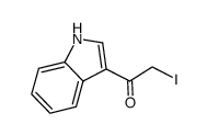 1-(1H-Indol-3-yl)-2-iodoethanone Structure