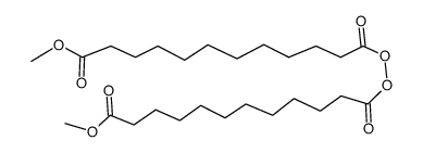 12-methoxy-12-oxododecanoic peroxyanhydride Structure