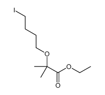 ethyl 2-(4-iodobutoxy)-2-methylpropanoate结构式