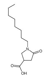 1-octyl-5-oxopyrrolidine-3-carboxylic acid picture