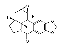 1α,2α-epoxy-9,10-methanediyldioxy-galanthan-7-one Structure