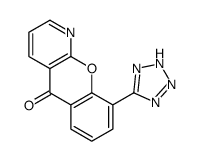 9-(2H-tetrazol-5-yl)chromeno[2,3-b]pyridin-5-one Structure