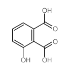3-Hydroxyphthalic acid structure