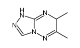 6,7-dimethyl-1,7-dihydro-[1,2,4]triazolo[4,3-b][1,2,4]triazine结构式