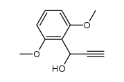 3-(2,6-dimethoxyphenyl)-propyn-3-ol结构式