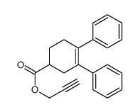 prop-2-ynyl 3,4-diphenylcyclohex-3-ene-1-carboxylate结构式